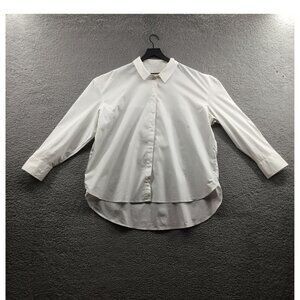 Treasure &‎ Bond Button Down Shirt White 1X